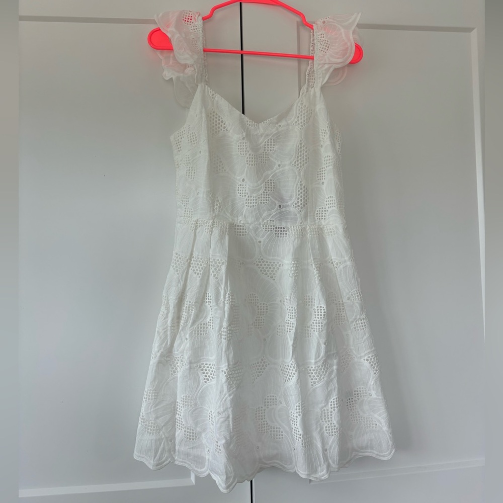 Steve Madden white mini dress. NWT